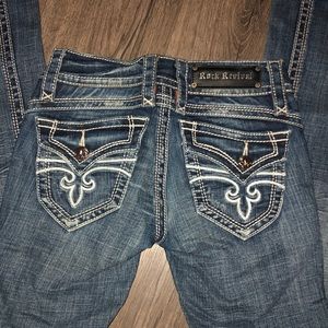 Rock Revival size 26 heather boot cut jean